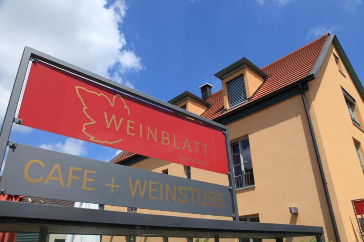 Hotel Weinblatt Sommerach Exteriör bild